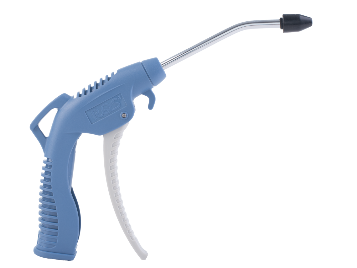 Pistolet do przedmuchu z długą dyszą 